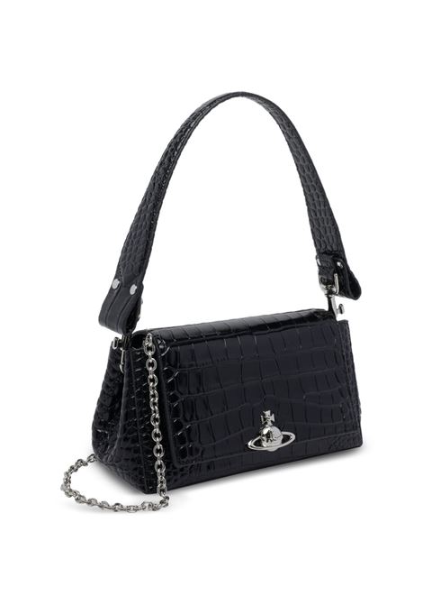 hezel medium handbag woman black VIVIENNE WESTWOOD | 4602000WW-L0098N401